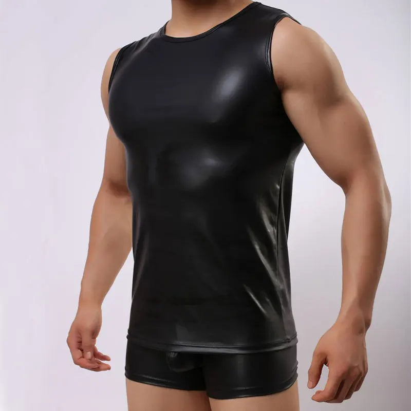 Vegan Leather Tank