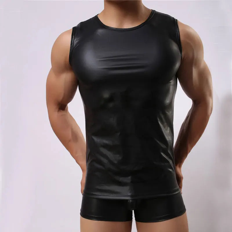 Vegan Leather Tank