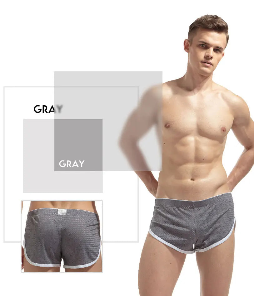 Retro Mesh Short Short