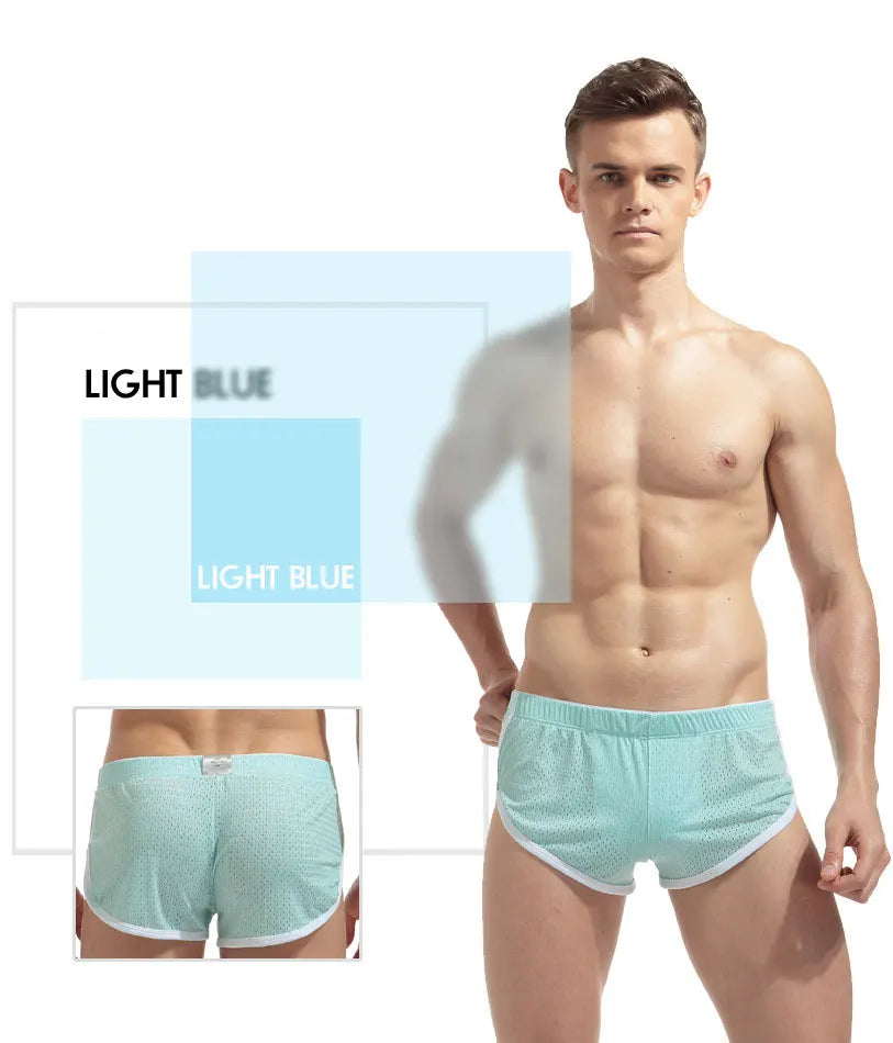 Retro Mesh Short Short