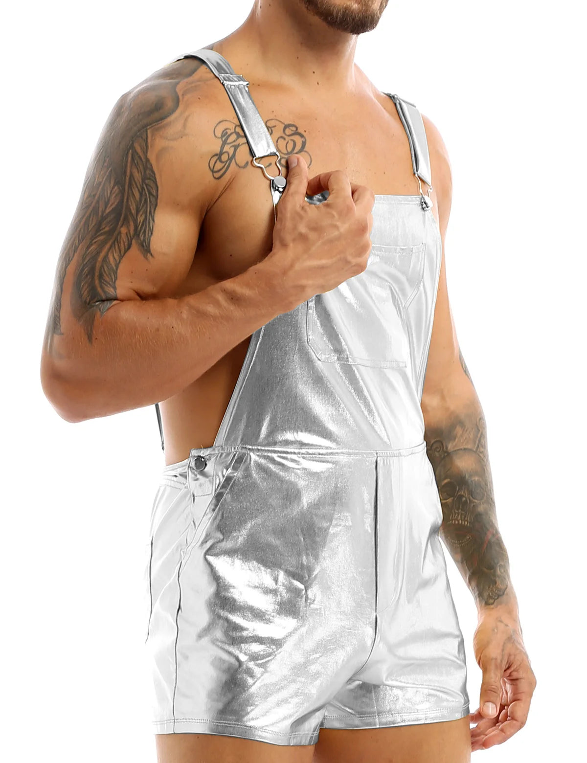 Retro Metallic Overall