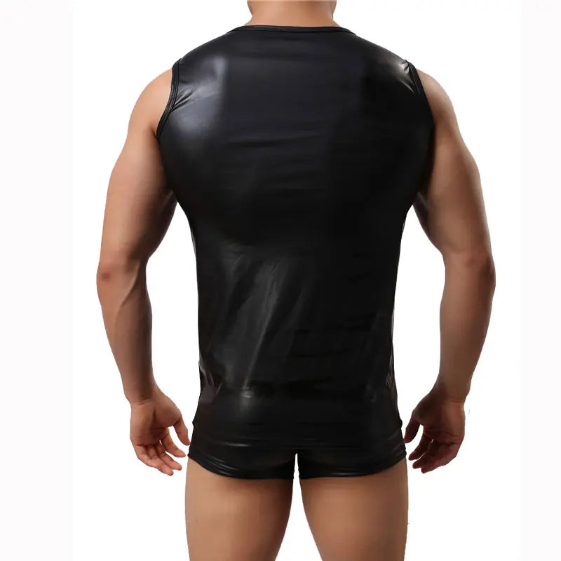 Vegan Leather Tank