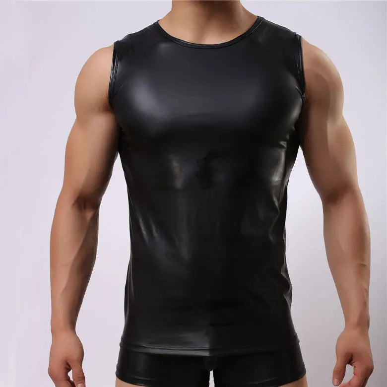 Vegan Leather Tank