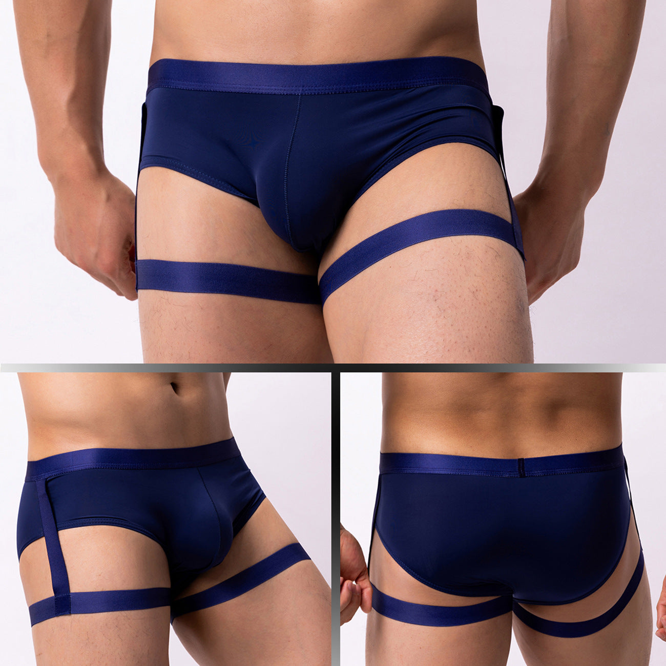 Sheer Garter Brief