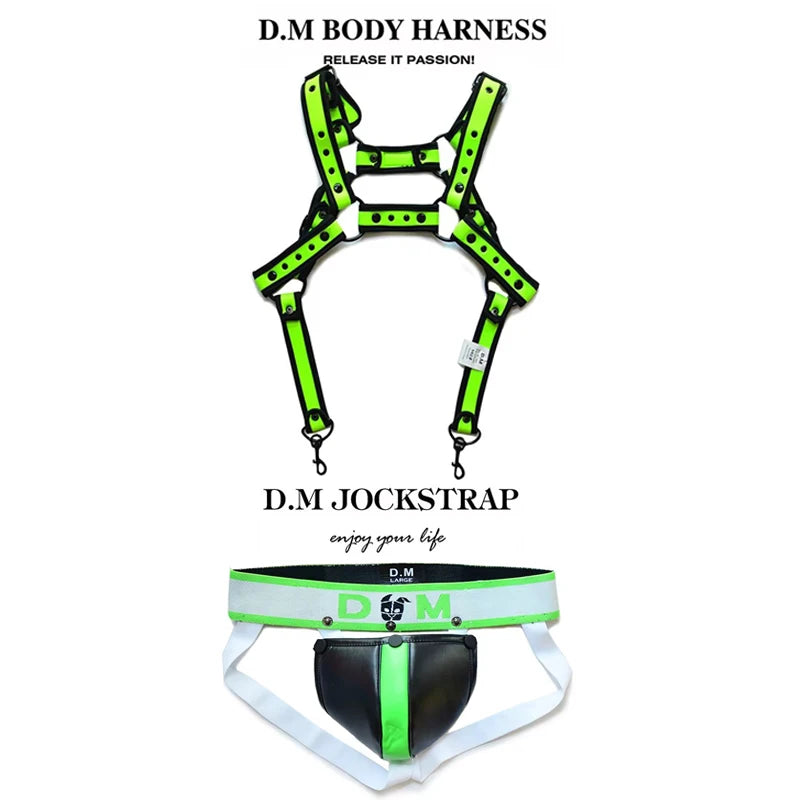 DOM Jock/Harness Set