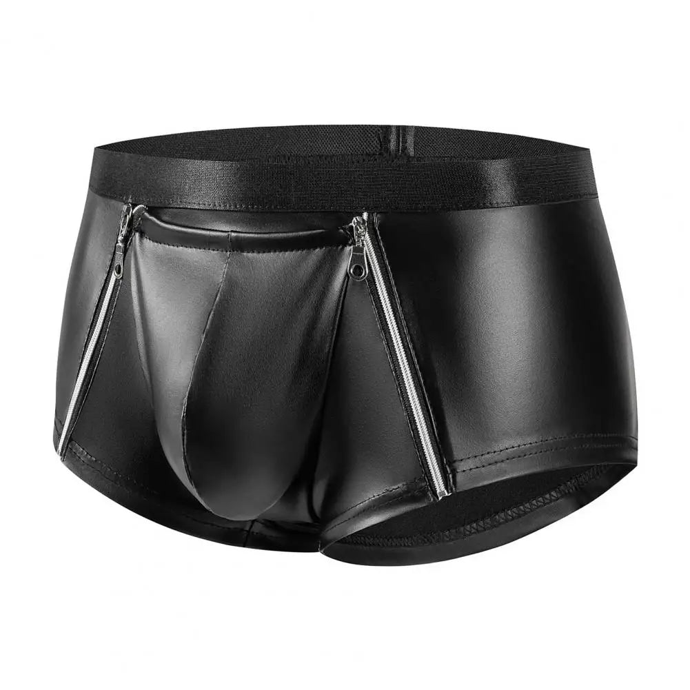 Vegan Leater Booty Short