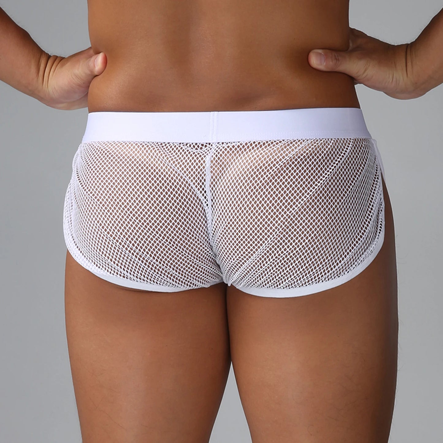 Meshy Tease Short Short