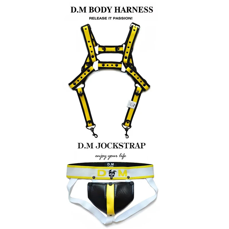 DOM Jock/Harness Set