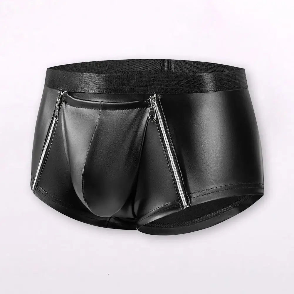Vegan Leater Booty Short