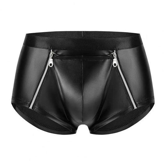 Vegan Leater Booty Short