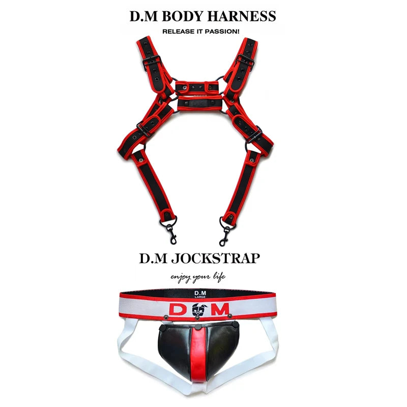 DOM Jock/Harness Set