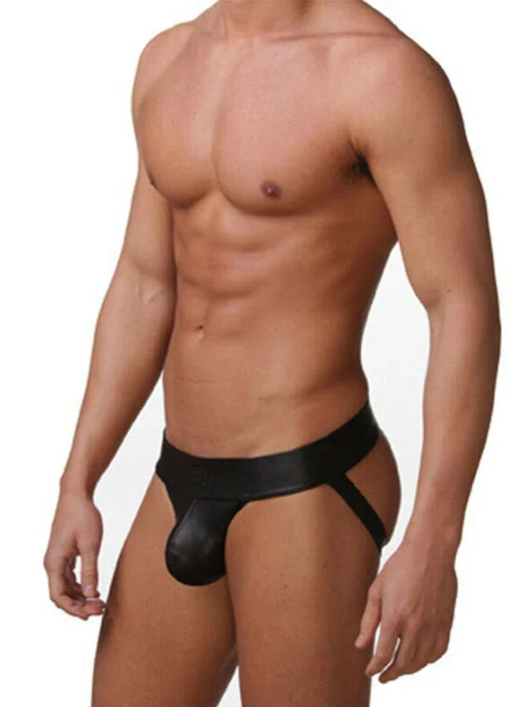 Vegan Leather Jockstrap