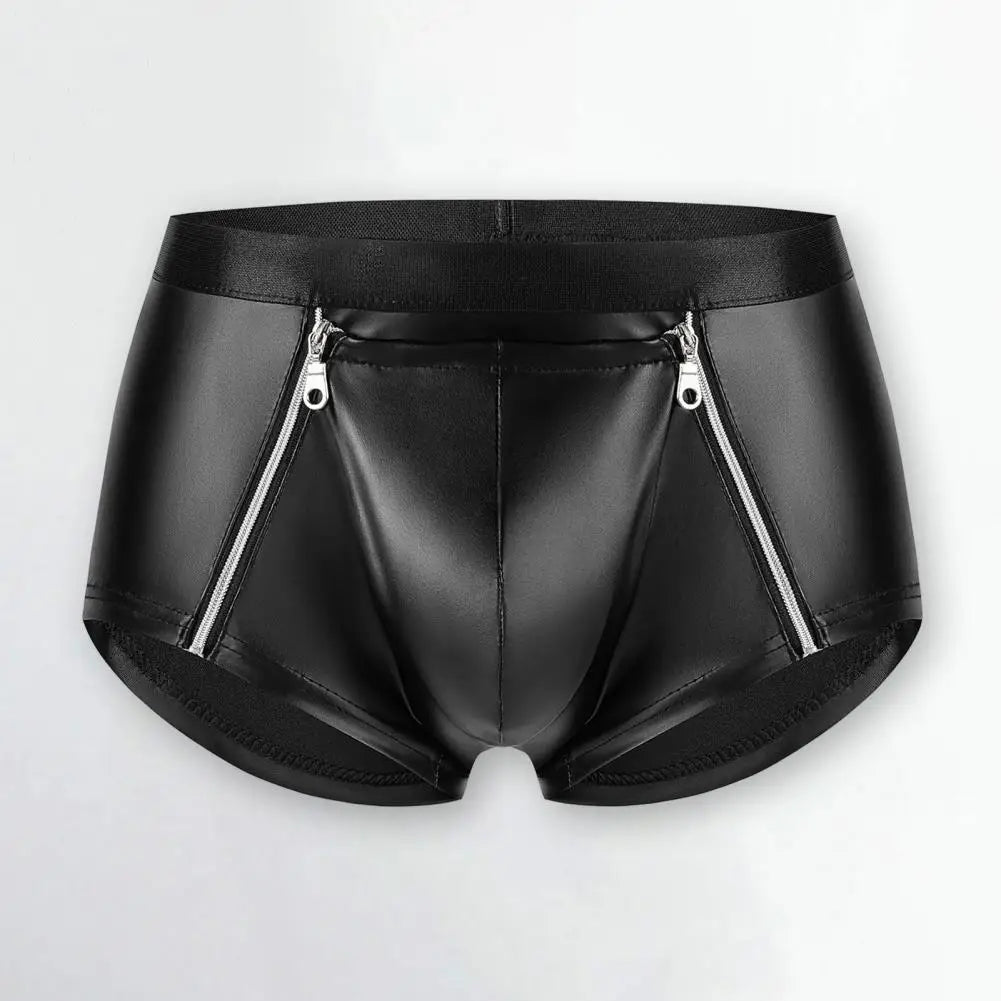Vegan Leater Booty Short