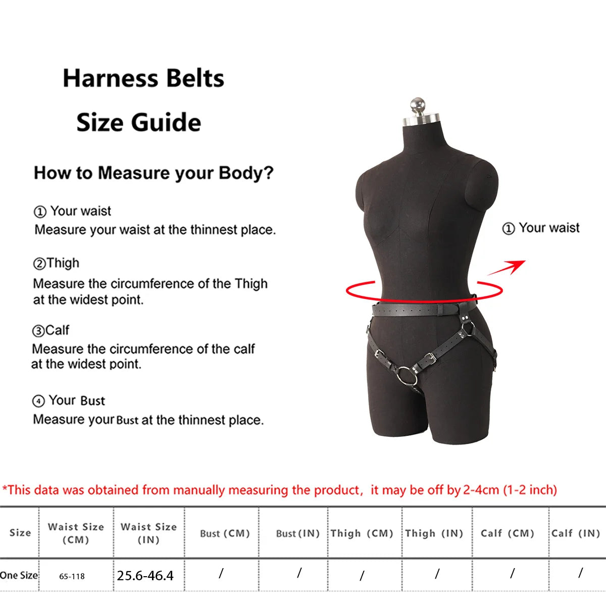 Vegan Leather Strapon Harness