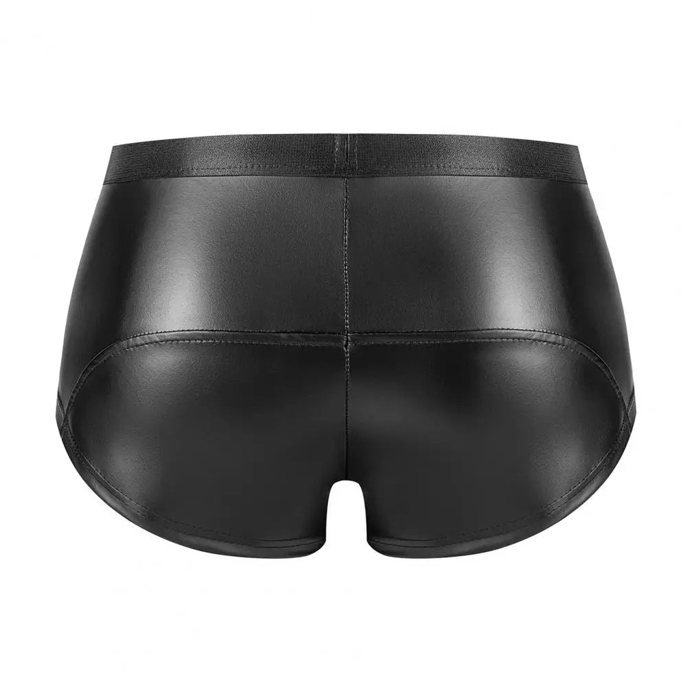Vegan Leater Booty Short