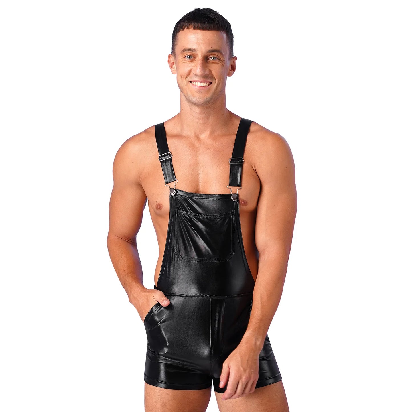 Vegan Leather Overall