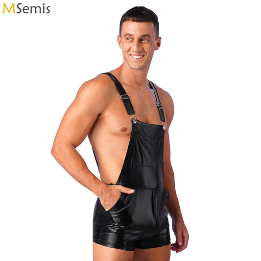 Vegan Leather Overall