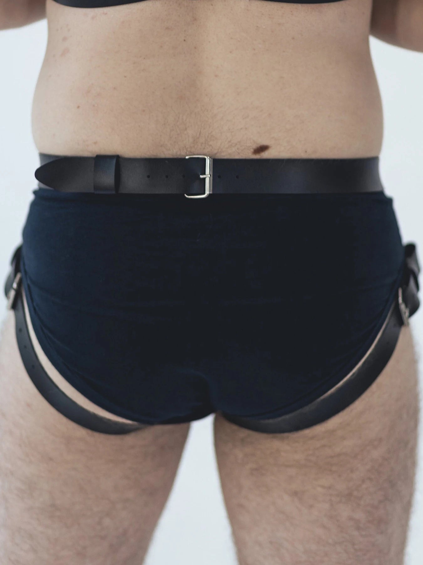 Vegan Leather Strapon Harness